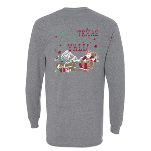 Merry Texas Christmas Long Sleeve Shirt